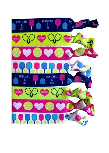 Pickleball Hair Elastic Set - USA Made, Women's Accessories