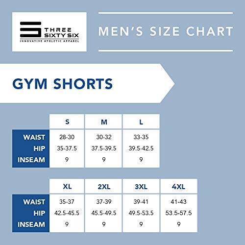 Men's Moisture Wicking Gym Shorts with Pockets