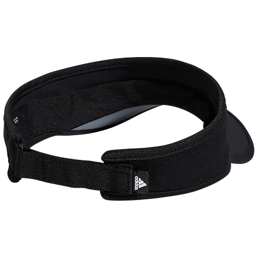 adidas Men's Superlite Sport Performance Visor, Black/Silver