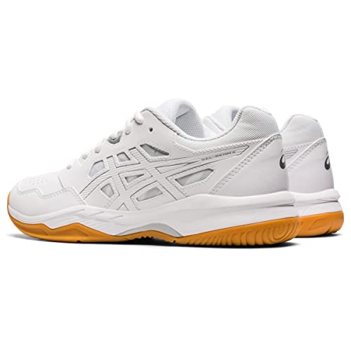 ASICS Women's Gel-RENMA Pickleball Shoes, White/Pure Silver, Size 7