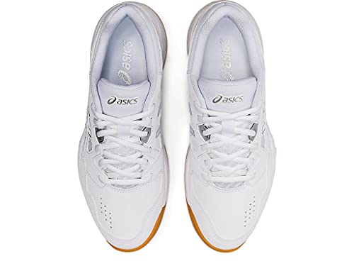 ASICS Women's Gel-RENMA Pickleball Shoes, White/Pure Silver, Size 7