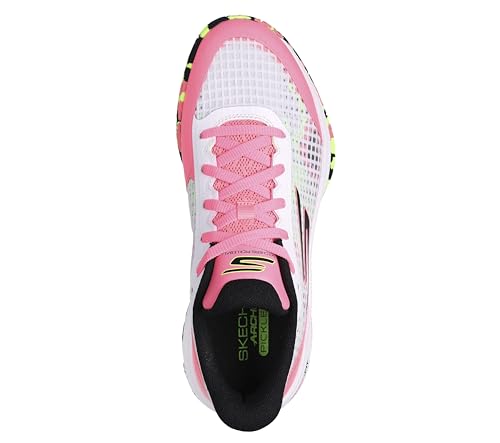Skechers Women's Viper Pickleball Court Sneaker, White/Multi