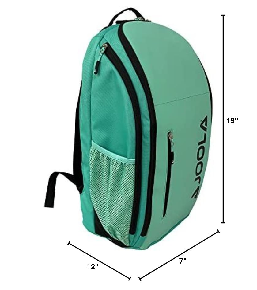 Teal Pickleball Bag Holds 8 Paddles & Accessories