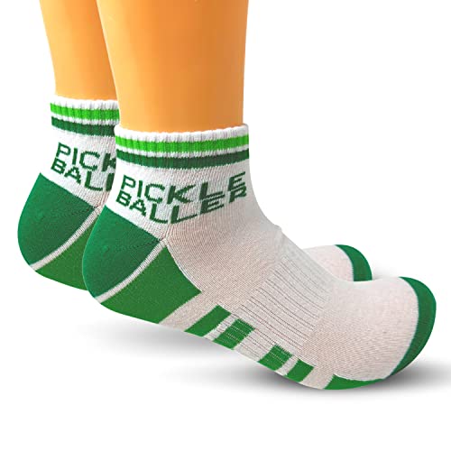 PICKLE BALLER Performance Crew Socks for Men & Women