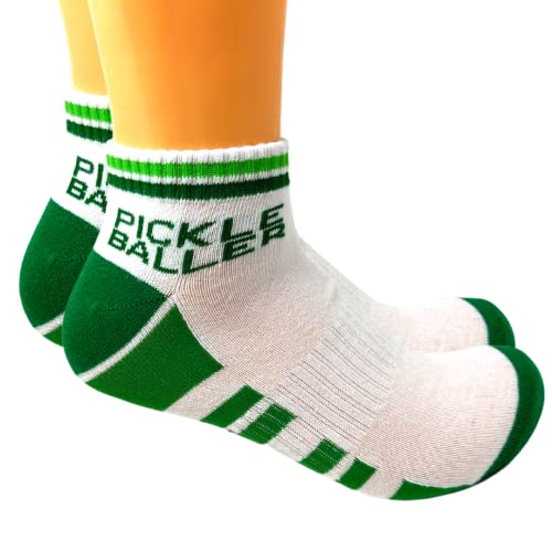 PICKLE BALLER Performance Crew Socks for Men & Women