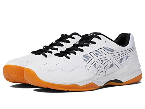 ASICS Men's Gel-RENMA Pickleball Shoes, White/Black, Size 11