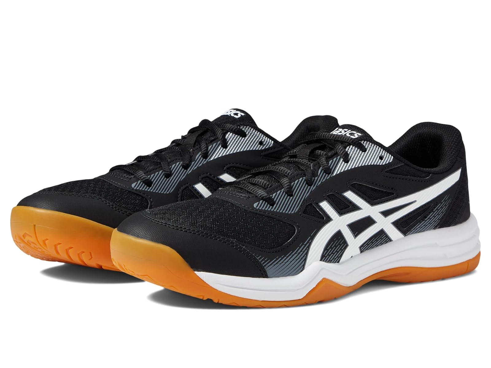 ASICS Men's Upcourt 5 Pickleball Shoes, Black/White