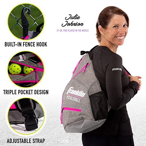 Franklin Sports Pickleball Sling Bag for Men + Women
