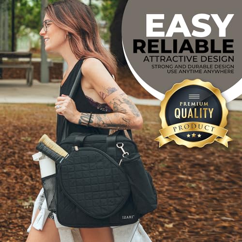 IZARI Pickleball Bag with Ball Bag and Hooks