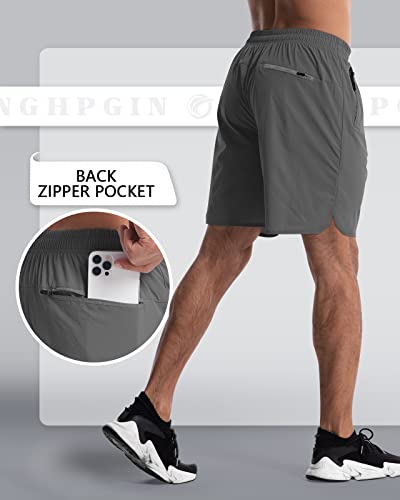 CANGHPGIN 2-Pack Mens Quick Dry Athletic Shorts