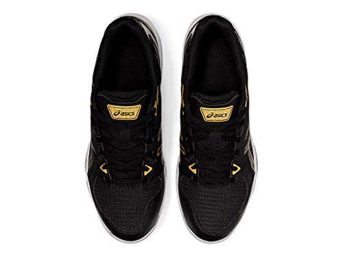 ASICS Men's Gel-Rocket 10 Court Shoes, Black/Gold