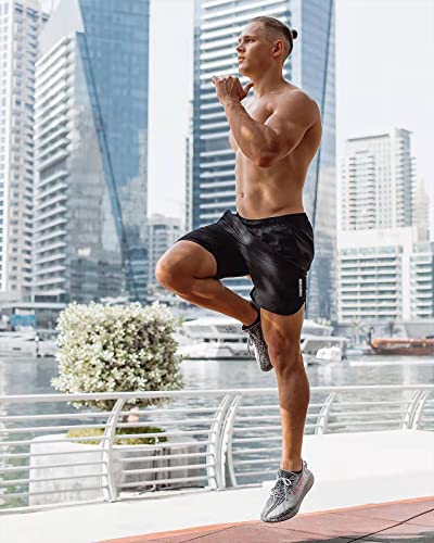 CANGHPGIN 2-Pack Mens Quick Dry Athletic Shorts