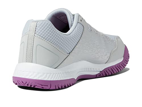 Women's Skechers Viper Court Pickleball Shoes, Grey/Purple, Size 9