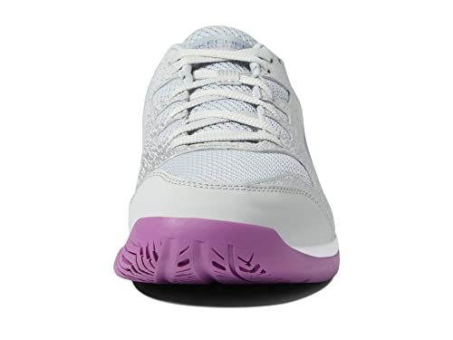 Women's Skechers Viper Court Pickleball Shoes, Grey/Purple, Size 9