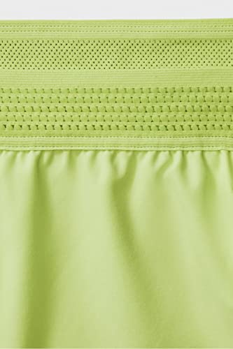 Fabletics Men's Fundamental Workout Shorts, Lime, Athletic