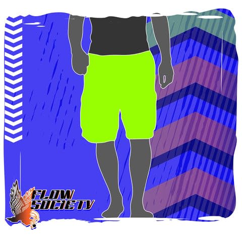 Men's Motley Pickleball Tennis Short - 7" Multi