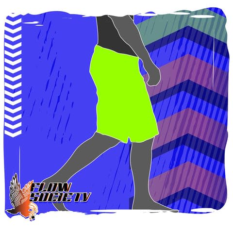 Men's Motley Pickleball Tennis Short - 7" Multi
