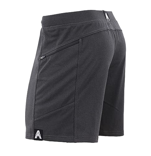 Anthem Athletics Men's Hyperflex Workout Shorts - Volcanic Black