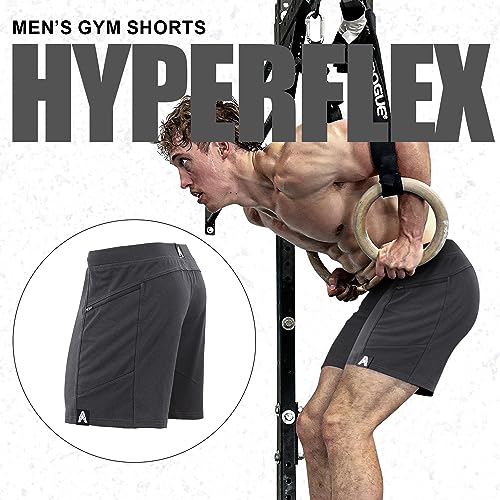 Anthem Athletics Men's Hyperflex Workout Shorts - Volcanic Black