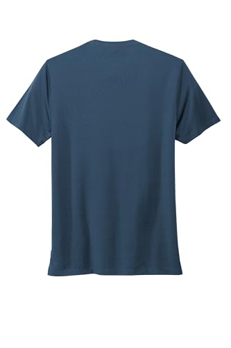 Johnny Pickleball Stretch Performance Crew Neck T-Shirt in Insignia Blue