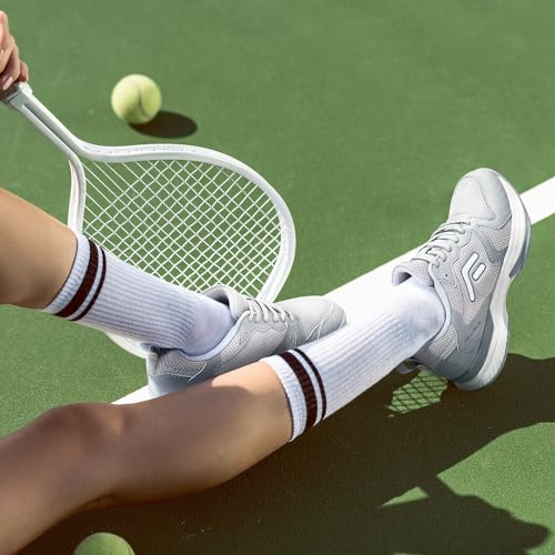 Women's Wide Pickleball Court Shoes with Ultra Cushioning