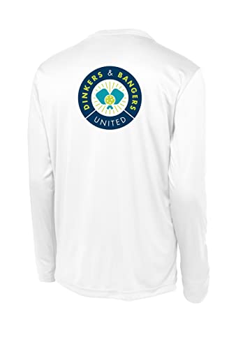 Men's Performance Long Sleeve Pickleball Shirt - Dinkers&Bangers United™