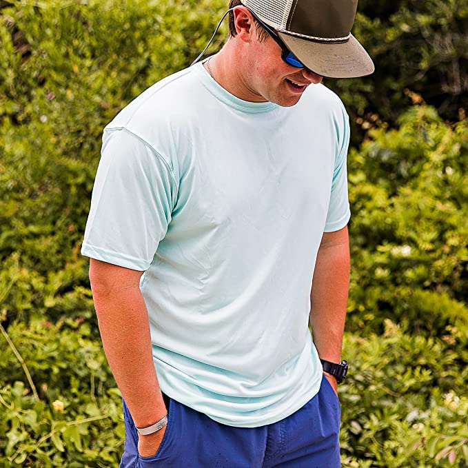 Men's Pickleball Flag UPF 50+ Sun Protection T-Shirt