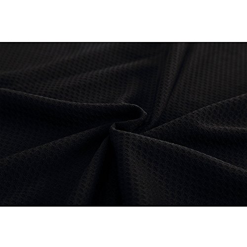 Men's Black XL UV Protection Athletic T-Shirt