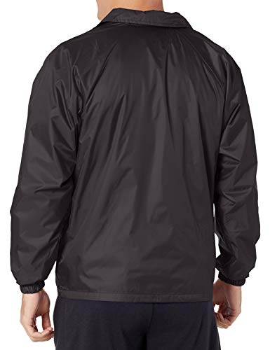 Black Augusta Sportswear Men's Coach's Jacket, 3XL