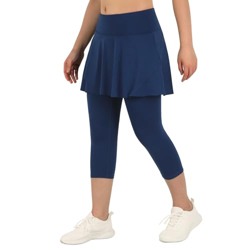 ANIVIVO Women's Skirted Leggings with Pockets - Pickleball