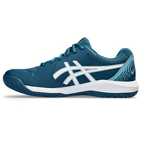 Men's ASICS Gel-Dedicate 8 Pickleball Shoes, Restful Teal/White