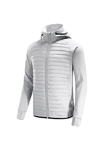 Men's Lightweight Running Jacket in Glacier Gray