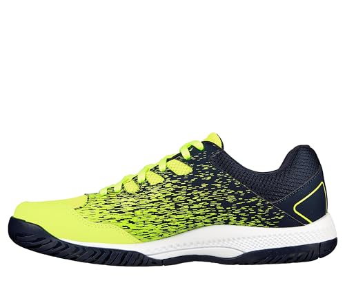 Skechers Men's Viper Court Pickleball Shoes, Yellow/Navy, 11