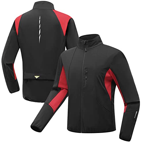 Men's Pickleball Thermal Jacket - Windproof Reflective Fleece