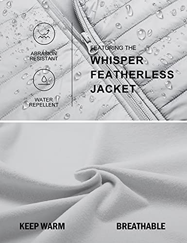 Men's Lightweight Running Jacket in Glacier Gray