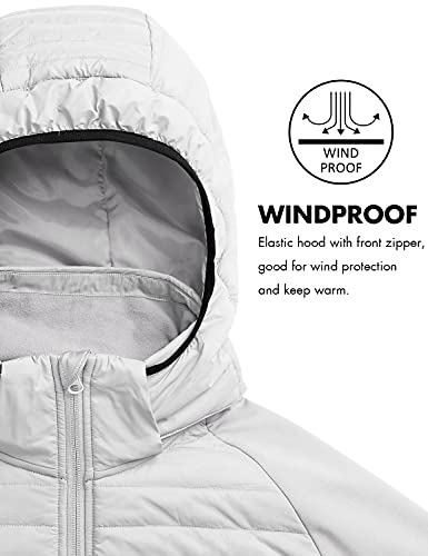 Men's Lightweight Running Jacket in Glacier Gray