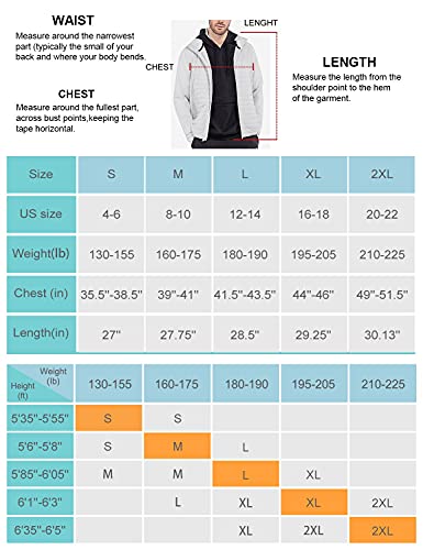 Men's Lightweight Running Jacket in Glacier Gray