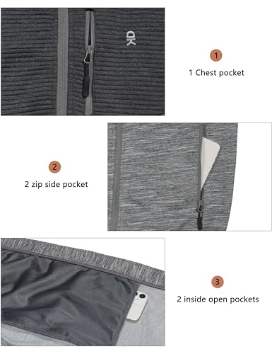 Men's Thermal Performance Jacket for Pickleball and Hiking