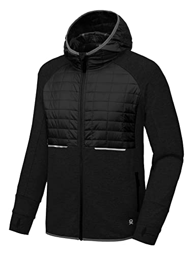 Men's Lightweight Running Jacket for Winter Pickleball Tennis