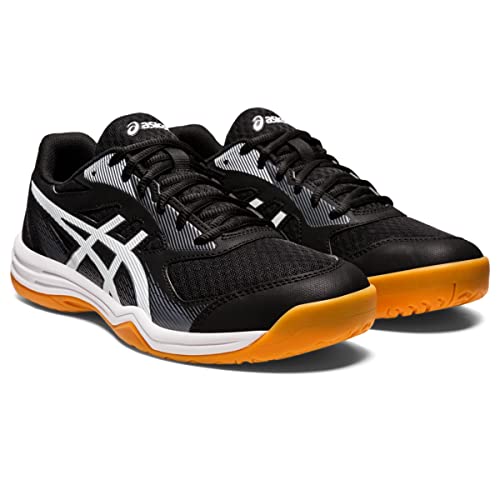 ASICS Men's Upcourt 5 Pickleball Shoes, Black/White