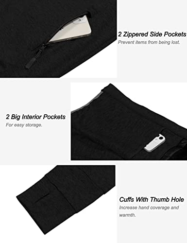 Men's Lightweight Running Jacket for Winter Pickleball Tennis