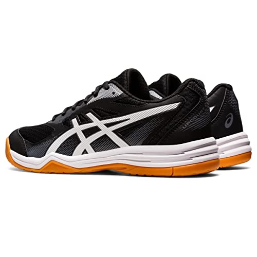 ASICS Men's Upcourt 5 Pickleball Shoes, Black/White