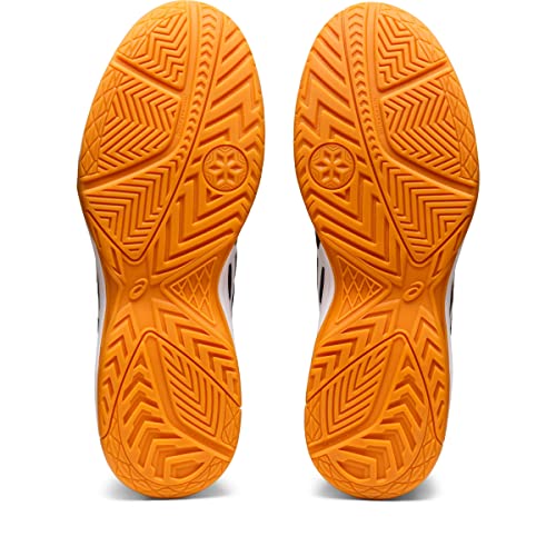 ASICS Men's Upcourt 5 Pickleball Shoes, Black/White