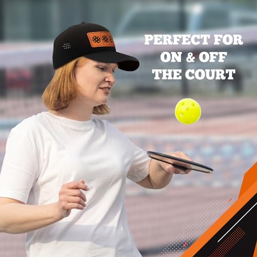 ADINKTED Pickleball Hat with Adjustable Snapback Strap