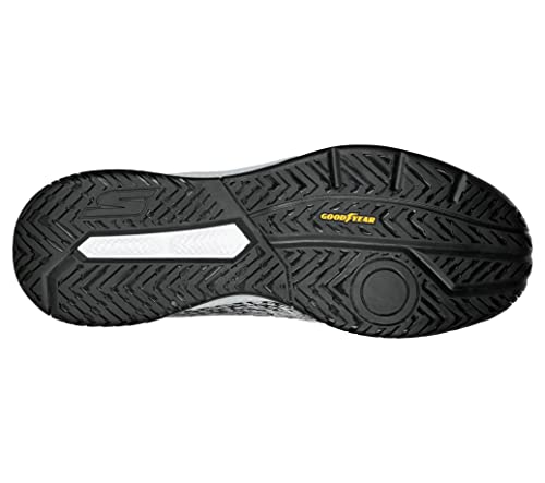 Skechers Men's Viper Court Pickleball Shoes, White/Black