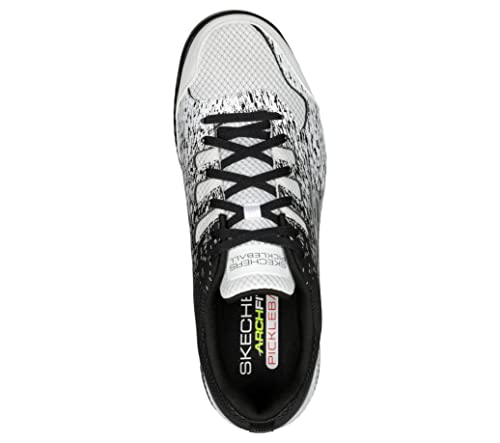 Skechers Men's Viper Court Pickleball Shoes, White/Black