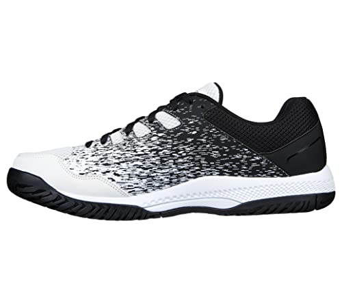 Skechers Men's Viper Court Pickleball Shoes, White/Black