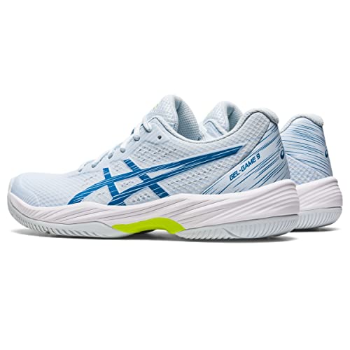 ASICS Women's Gel-Game 9 Pickleball Shoes, Sky/Reborn Blue