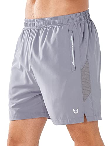 NORTHYARD Men's Pickleball Athletic Shorts 7'' Stone-XL