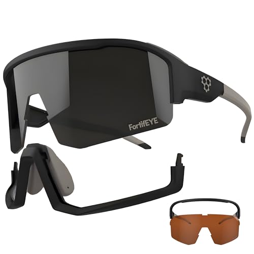 CRBN Pivot Pickleball Glasses - Photochromic Lens, Unisex